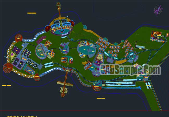 Holiday Village Settlement Free Dwg 