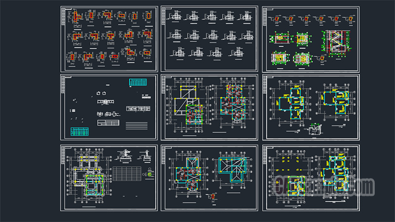 Floor Cad Block Set DWG