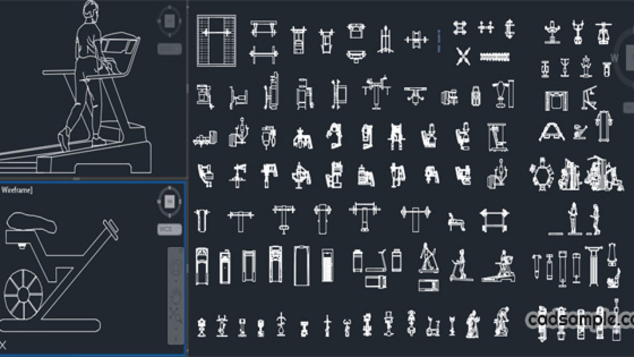Cad Gym Machines Dwg Free Cad Blocks vrogue.co