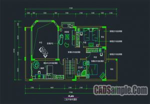 Free Dwg Luxury Villas