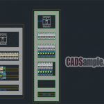 Electrical Board Drawing in AutoCAD Free Dwg