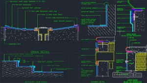 Swimming Pool Full Set Detail Drawings Free Dwg