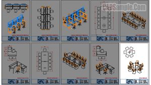 3D-Furniture-Cad-Blocks-Dwg-Download