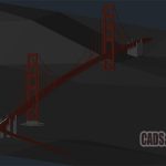 Golden Gate Bridge Free Dwg