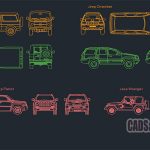 Jeep Drawings Free Dwg