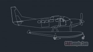 Seaplane Free Dwg