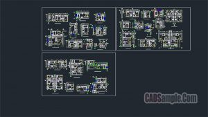 Several Toilet Plan Detail Free Dwg
