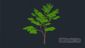 Tree 3D Free Dwg