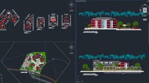 Finance Center Free Dwg Drawings