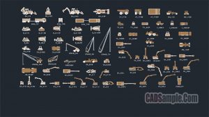 Vehicles Construction Free Dwg