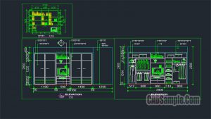 Wardrobe Cad Drawing Free Dwg