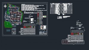 Restaurant Electrical Free Dwg Project