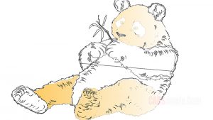 Panda Autocad Drawing