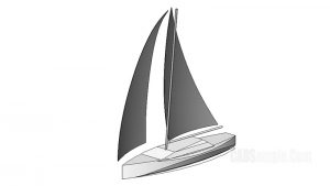 Sailboat 3D Revit Model