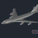 Boeing 747 3D Dwg
