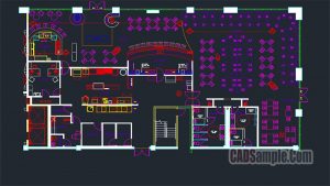 Restaurant Architectural Detail Dwg Project
