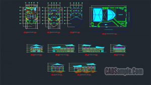 Restaurant Coffee Center Dwg Project