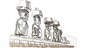 Easter Island Historical Dwg