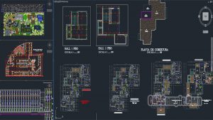 Grand Tourist Hotel Dwg Project