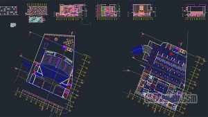 Multiplex Cinema Dwg