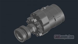 Alternator 3D Dwg