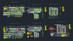 Hospital Electrical Autocad Project