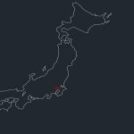 Japan Map Dwg
