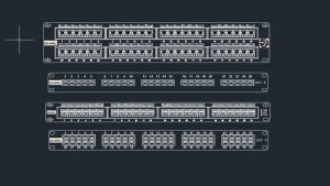 Patch Panel Cad Blocks