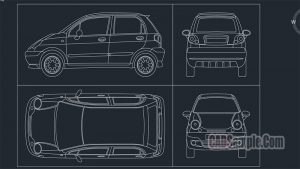 Daewoo Matiz Dwg Drawings