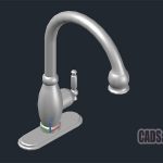 Faucet 3D Drawing