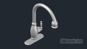 Faucet 3D Drawing
