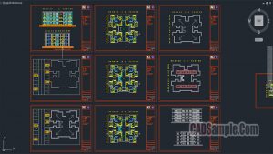 Apartment Project Dwg Drawings