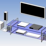 Home Theatre System Revit Model