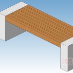 Parametric Park Bench Revit Model