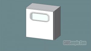 Electrical Meter Box Revit 3D Model
