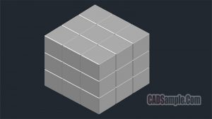 Rubiks Cube 3D Drawing
