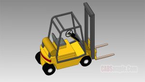 Forklift Revit Model