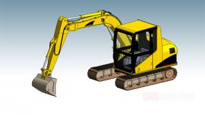 Excavator Revit Model