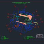 Asynchronous Motor Dwg