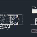 Barn House Autocad DWG Drawing