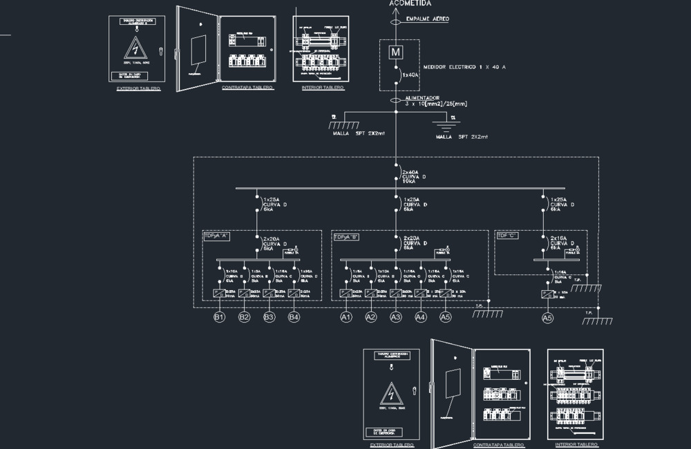 Electrical Single Line Diagram