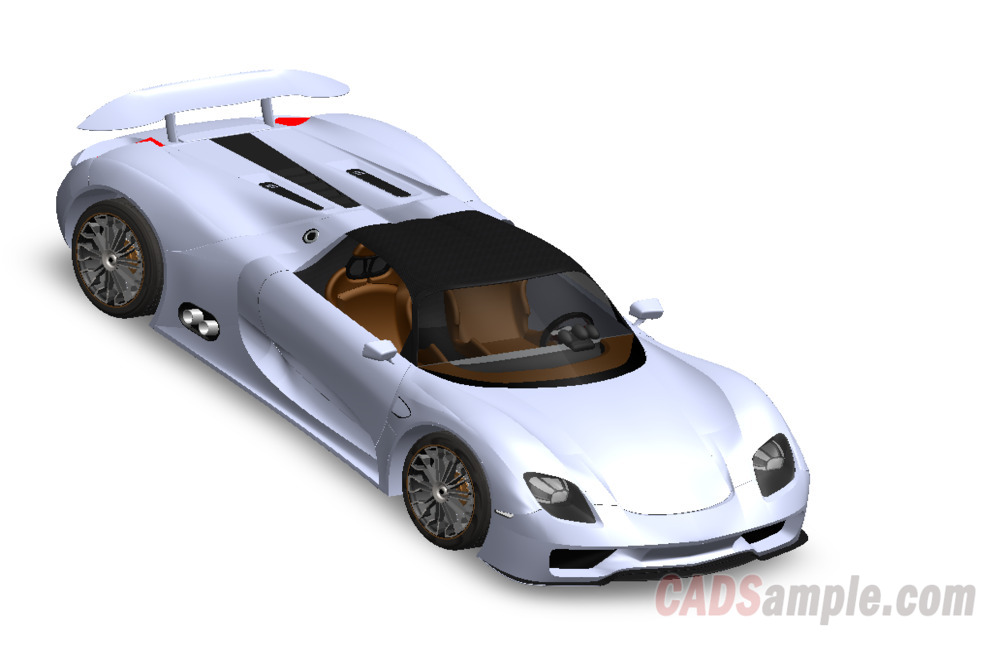 Porsche 918 SolidWorks Car