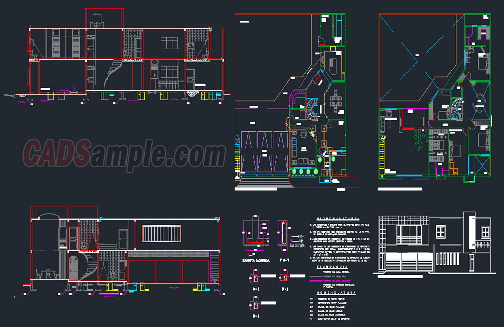 Luxury Residence CAD Project